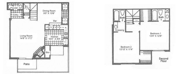 B2 WITH YARD 20B floor plan